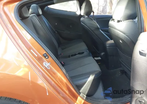 2012 Hyundai Veloster Base W/Black from USA, damaged, VIN KMHTC6AD4CU034489